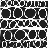 Hobbysjabloon - Template 12x12" 30x30cm circles in lines