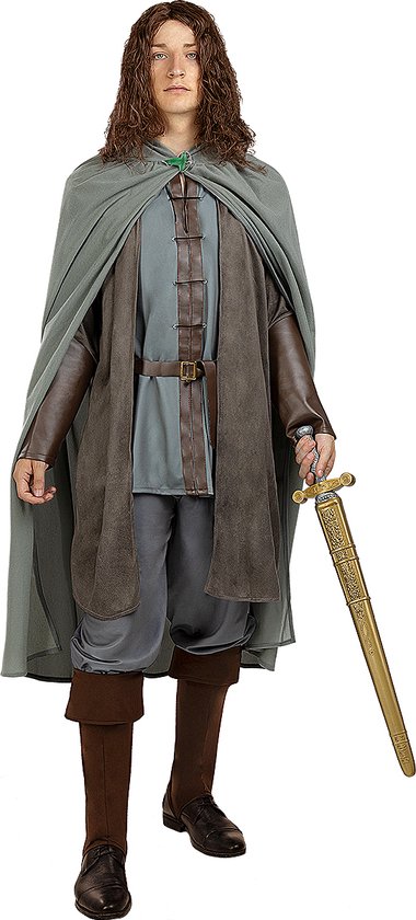 FUNIDELIA Déguisement Aragorn - Le Lord of the Rings homme Le Lord of the Rings - Taille : XL - Marron