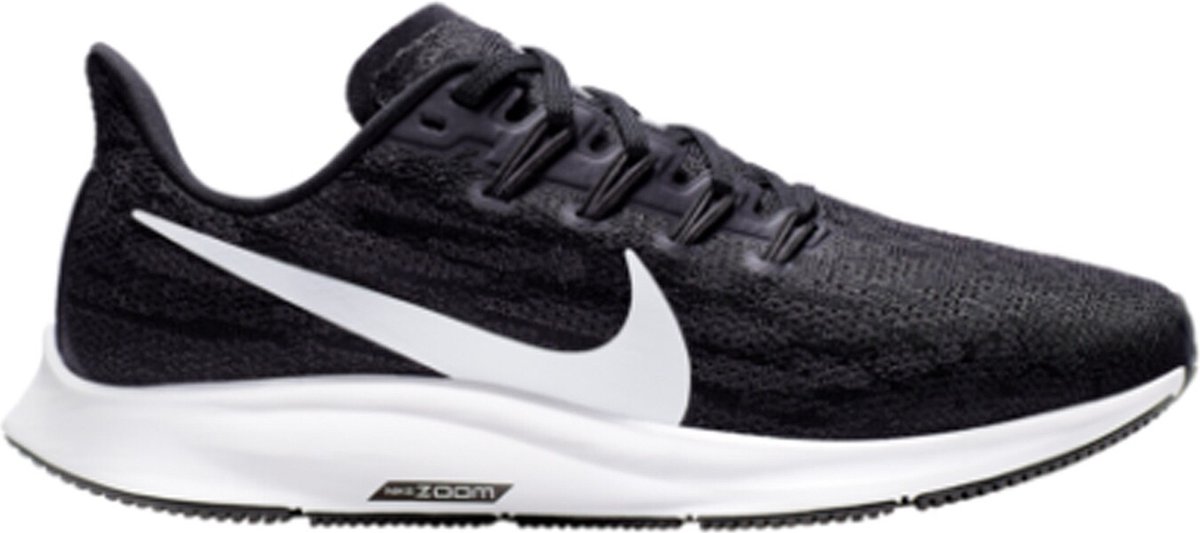 Nike Wmns Air Zoom Pegasus 36 Dames Hardloopschoenen - Black/White-Thunder  Grey - Maat | bol.com