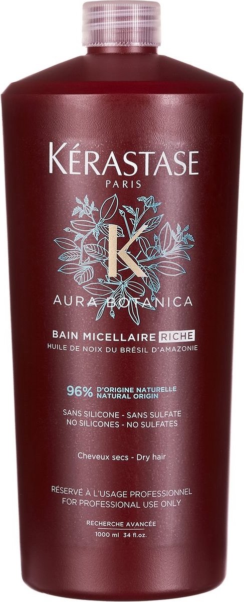 Kérastase Aura Botanica Bain Micellaire Riche Shampoo - 1000ml | bol.