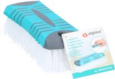 Alpina Schrobborstel 16x6x4.5 cm Blauw/Grijs