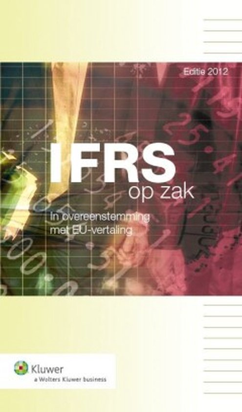 Cover van het boek 'IFRS op zak  / 2012'
