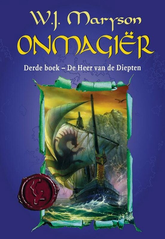 Cover van het boek 'De heer van de diepten'