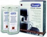 Delonghi EcoDecalk Mini Koffiemachine Ontkalker 2x 100ml