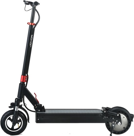 Elektrische step Joyor GS5 zwart, 25 km/u, 50 km actieradius, 500W motor, vering voor & achter, 19,4 kg