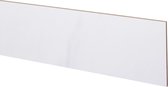 Traprenovatie stootbord (3 stuks) | Laminaat | Wit Marmer | 130 x 20 cm