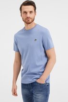 WE Fashion Heren slim fit T-shirt