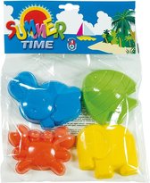 Androni Summer Time Zandvormpjes Dieren 4 Stuks