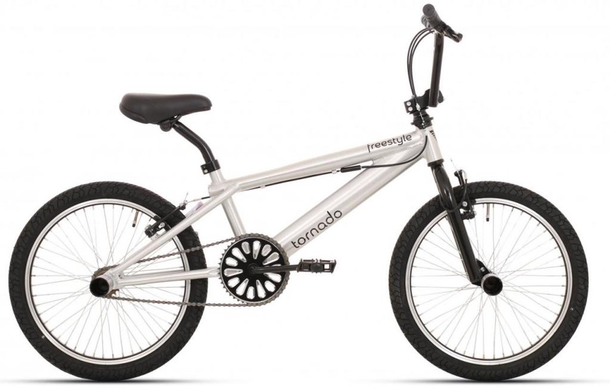 Tornado Freestyle - Fiets - Unisex;Unisex - Zilver - 20
