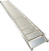 Datona® - Aluminium oprijplaat  auto - 300 cm oprijgoot rijplaat