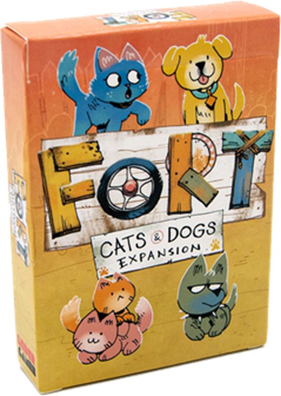 Bordspel: Fort - Cats & Dogs - EN, van het merk Leder Games