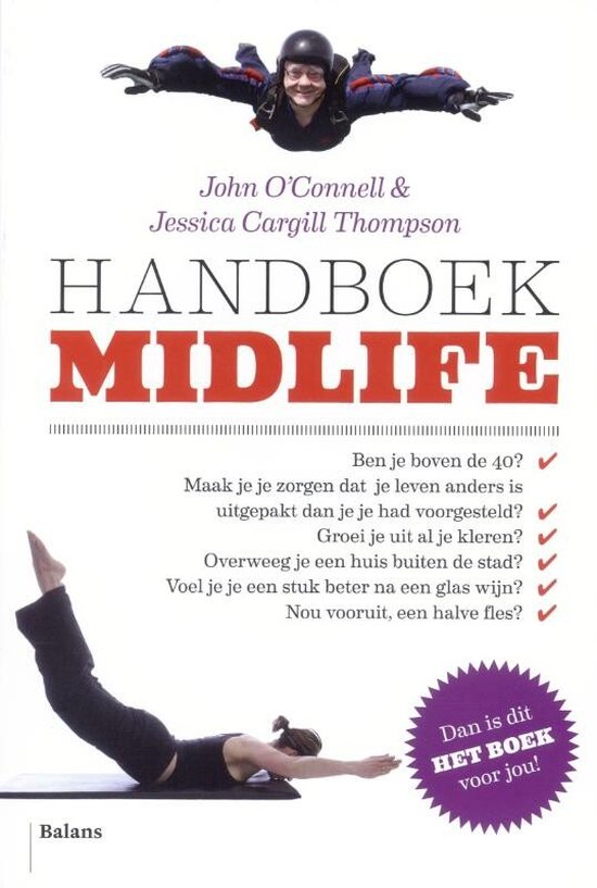 Cover van het boek 'Handboek Midlife' van John O'Connell