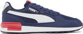 Puma Graviton Tech Sneakers Zwart/Rood Kinderen - Maat 38