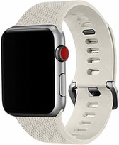 42mm en 44mm Sport bandje stone geschikt voor Geschikt voor Apple watch 1 | 2 | 3 | 4 | 5 | 6 | 7 Siliconen Armband / Polsband / Strap Band / Sportbandje