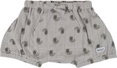 Lodger Baby Short maat 62 Bloomer 100% Katoen OekoTex Hydrofiel Perfecte Pasvorm Bewegingsvrijheid Luchtig 2-4M Grijs