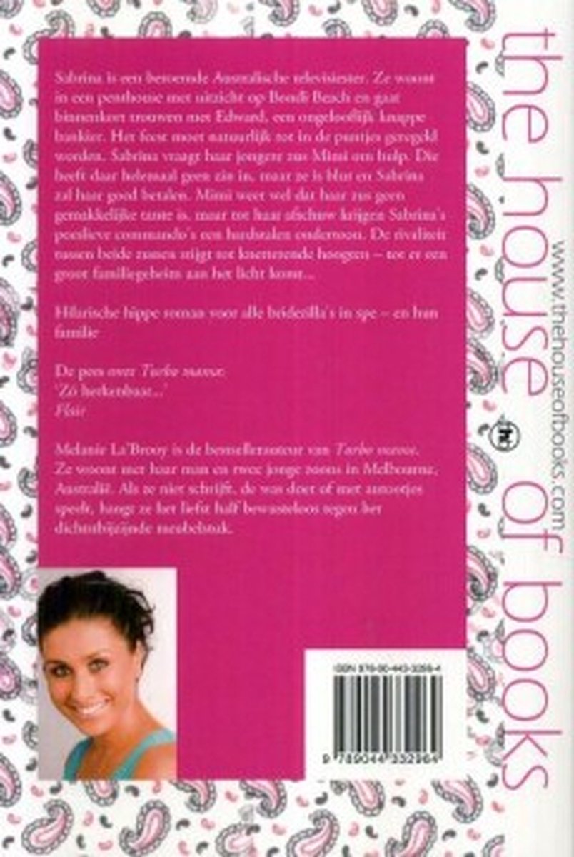 Daar komt de bruid - back cover