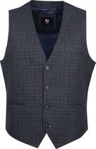 Suitable - Gilet Kris Donkerblauw - 48 - Modern-fit