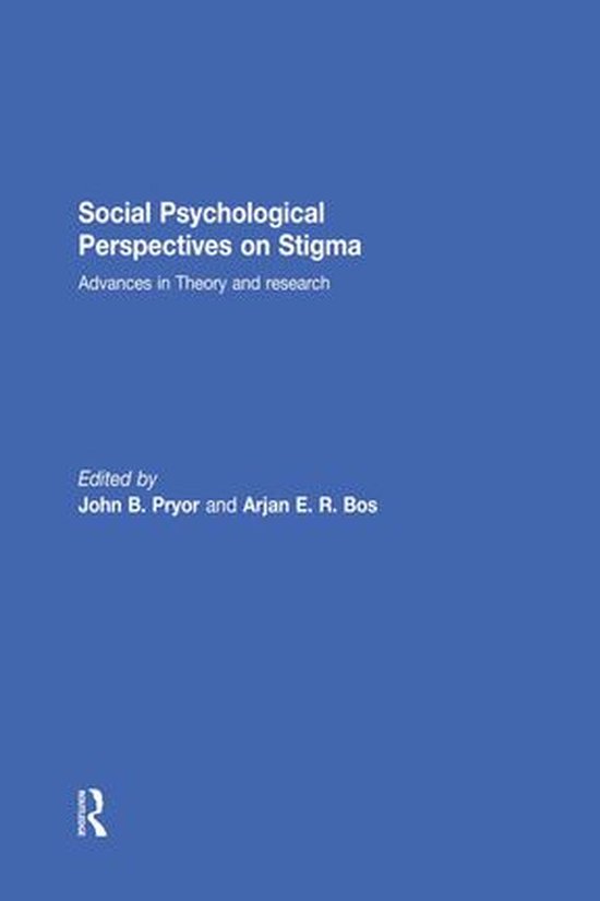 Social Psychological Perspectives on Stigma - cover