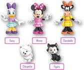 Minnie, doos met 5 7,5 cm gelede figuren, 5 verzamelbare personages, speelgoed voor kinderen van 3 jaar, MCN19