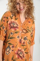 Paprika Dames Hemd in viscose met lovertjes - Outdoorblouse - Maat 48