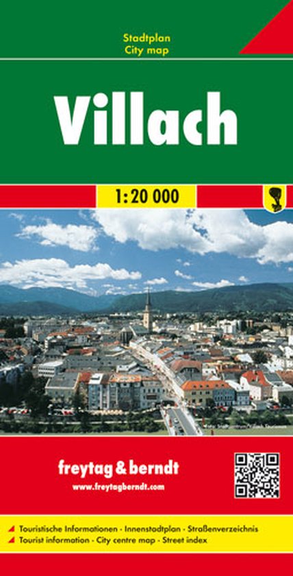 FB Villach Stadskaart 1:20 000 - cover