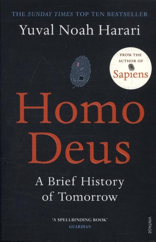 Boek cover Homo Deus van Yuval Noah Harari (Paperback)