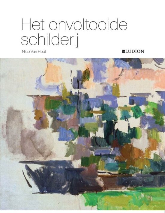 Cover van het boek 'Het onvoltooide schilderij' van Nico van Hout