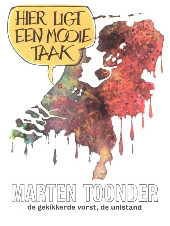 Cover van het boek 'Hier ligt een mooie taak' van Marten Toonder