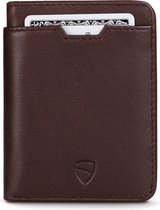 Vaultskin - City - slim leather RFID blocking wallet - unisex - brown