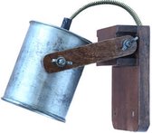 Wandlamp nikkel ø 10 cm / 2076