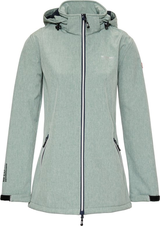 Nordberg Ronda Dames Softshell Jas Ls02201-gn - Kleur Legergroen