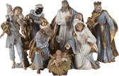 Kerstdecoratie Beeld Personen 52*30*29 cm Grijs, Beige, Wit Kunststof Decoratief Figuur Decoratieve Accessoires Kerstdecoratie voor Binnen