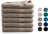 Handdoek Hotel Collectie - 6 stuks - 70x140 - taupe