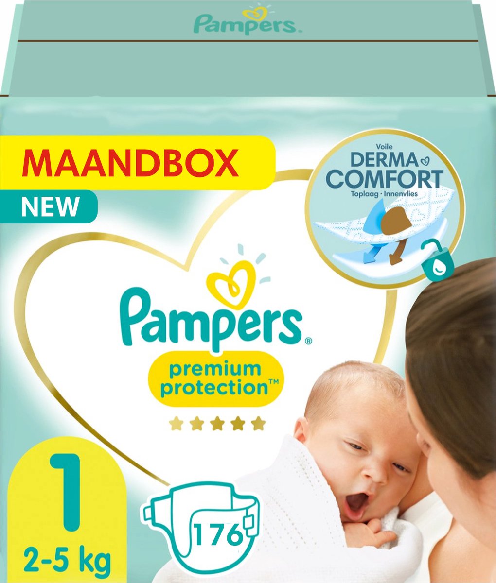 102 Couches 2kg-5kg Pampers Harmonie Taille 1 