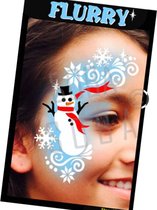 Proaiir Profile Stencil Flurry Snowman | Schminksjabloon