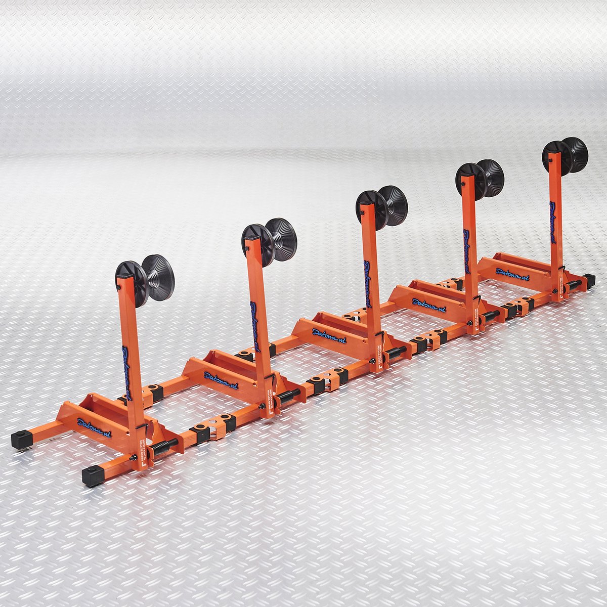 Datona® Fietsstandaard oranje - 5 stuks - Oranje