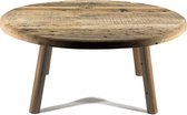 Salontafel rond old wood