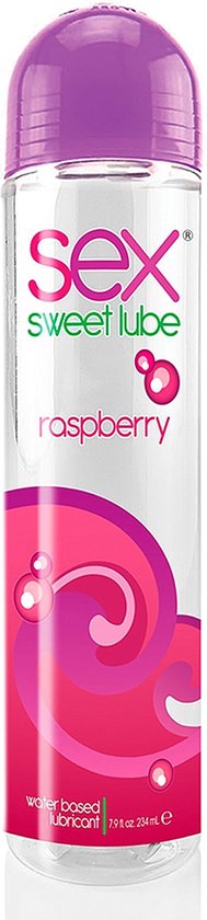 Topco Sex Sweet Lube Sex Sweet Lube Raspberry Bottle 197ml