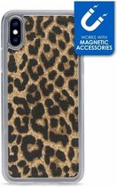 Apple iPhone X/10 Hoesje - My Style - Magneta Serie - TPU Backcover - Leopard - Hoesje Geschikt Voor Apple iPhone X/10