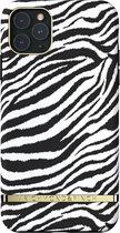 Richmond & Finch Zebra zebraprint hoesje voor iPhone 11 Pro Max - zwart
