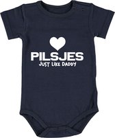 Love Pilsjes just like daddy Jongens Rompertje | romper | baby | babykleding | babyrompertje | kado | cadeau