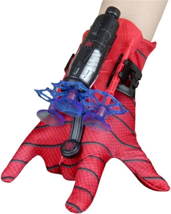 Ensemble de tireur Web Spiderman de 2 - Gants Spiderman avec toile - Lanceur  Spiderman