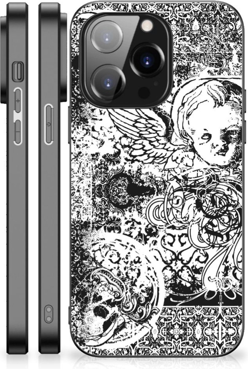 Telefoonhoesje iPhone 14 Pro Skulls Angel