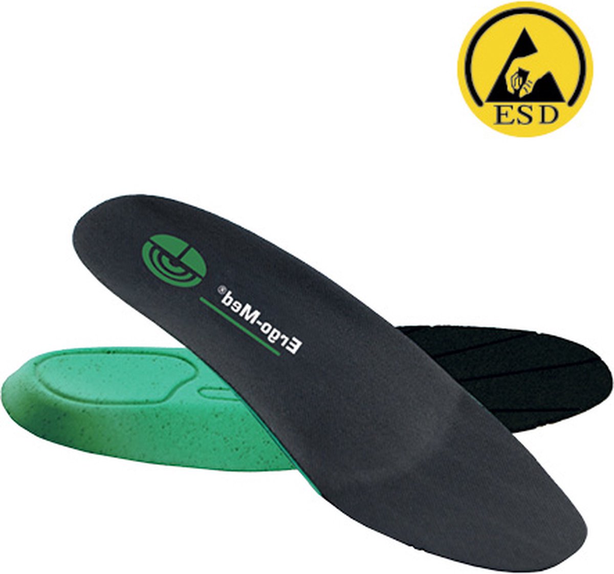 Atlas Inlegzool Ergo-Med Low - Groen - 44