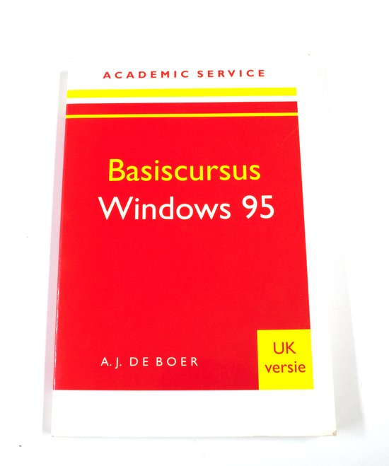 BASISCURSUS WINDOWS 95 UK - cover