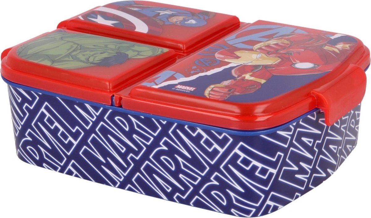 Avengers broodtrommel - 6.7x16.5 cm - Brooddoos - Sandwich Box