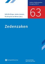 Cahiers Politiestudies 63 -   Zedenzaken