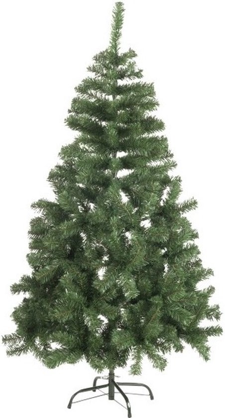 Kunst kerstboom zilverspar kerst decoratie 120 cm