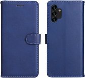 LuxeBass Hoesje geschikt voor Samsung Galaxy A13 4G - Boekhoesje - Blauw - Portemonneehoesje - telefoonhoes - gsm hoes - telefoonhoesjes