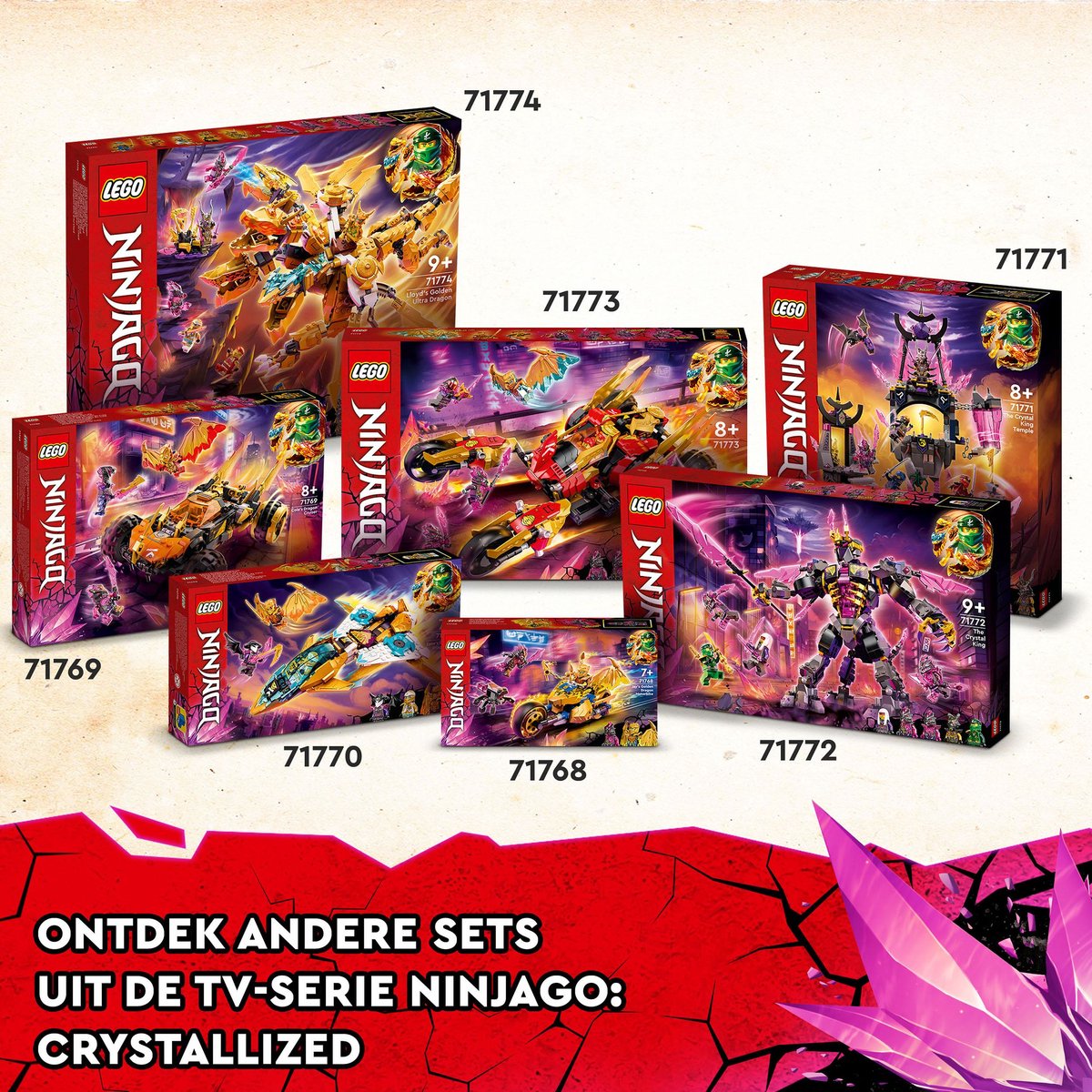 LEGO NINJAGO Lloyds Gouden Ultra Draak - 71774 — afbeelding 21